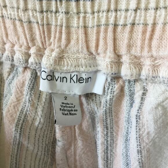 Calvin Klein Pink with Mixed-Striped Shorts - Picture 11 of 12